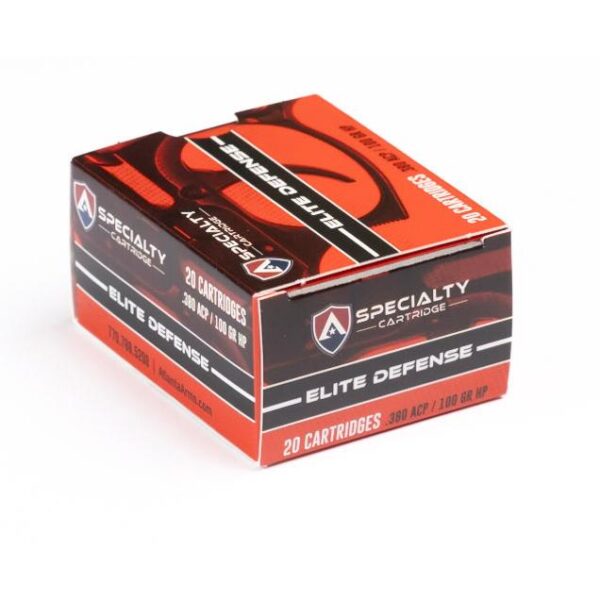 Atlanta Arms Elite Defense Handgun Amunition .380 Auto 100gr JHP 20/ct - Precision Shot Firearms