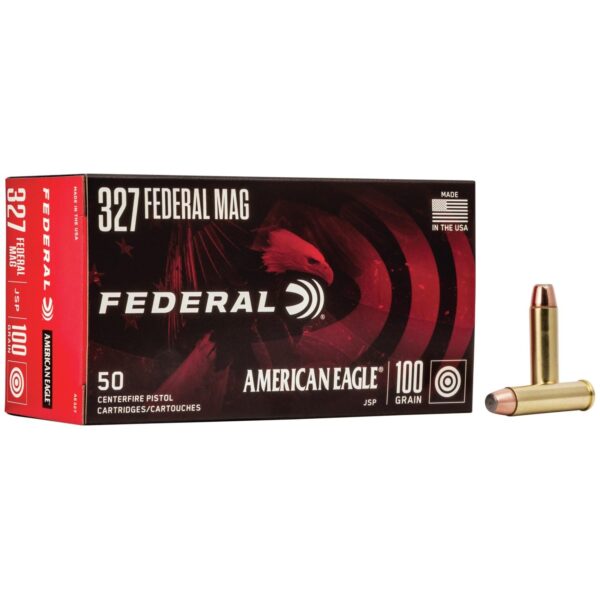 American Eagle Handgun Ammunition .327 Mag 100 gr SP 1500 fps 50/box - Precision Shot Firearms