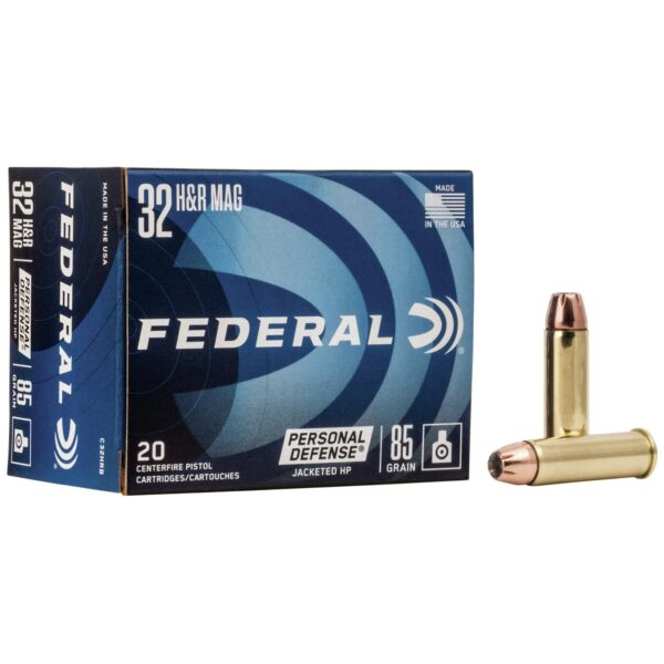 Federal Personal Defense Handgun Ammunition .32 H&R Magnum HP 85 gr 20/Box - Precision Shot Firearms