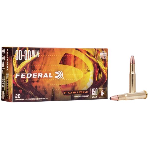 Federal Fusion Rifle Ammunition .30-30 Win 150 gr BTSP 2390 fps - 20/ct - Precision Shot Firearms