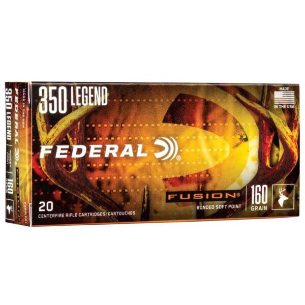Federal Fusion Rifle Ammunition .350 Legen 180gr SP 350 Legen 20/ct - Precision Shot Firearms