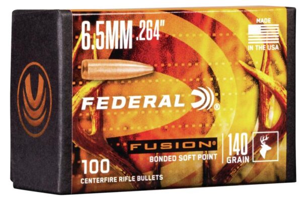 FUSION .264 CALIBER 140GR BULLET 100RD - Precision Shot Firearms