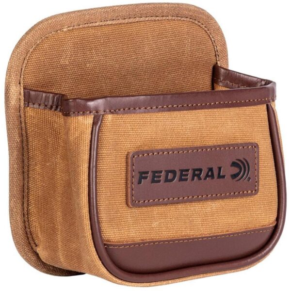 Federal Premium Single Shotshell Box Pouch Tan - Precision Shot Firearms