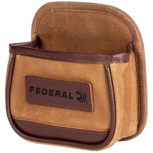 Federal Premium Single Shotshell Box Pouch Tan - Precision Shot Firearms