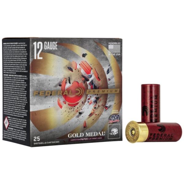 Federal Gold Medal Grand Paper Shotshells 12 ga 2-3/4" 1oz 1290 fps #7.5 25/ct - Precision Shot Firearms