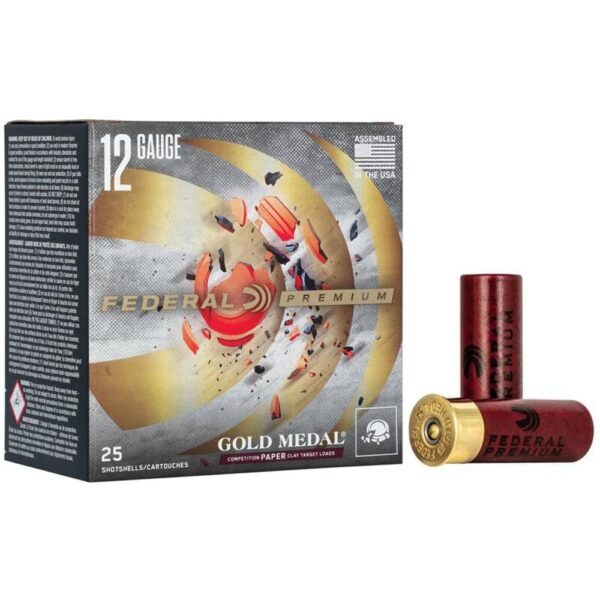 Premium Gold Medal 12GA 2-3/4 2-3/4DE 1-1/8OZ 7.5 25rd - Precision Shot Firearms