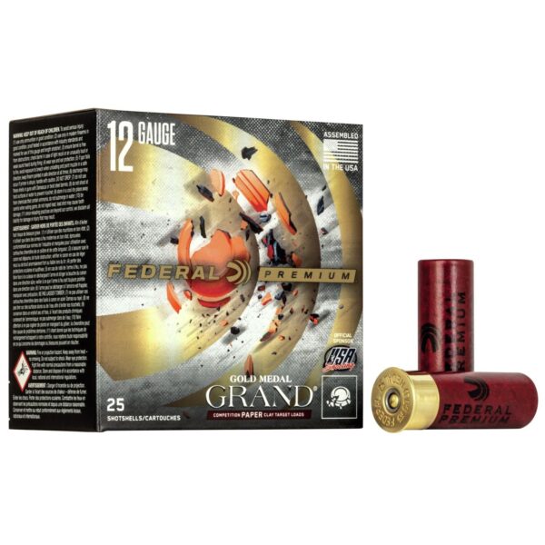 Premium Gold Medal 12GA 2-3/4 3DE 1-1/8OZ 7.5 25rd - Precision Shot Firearms