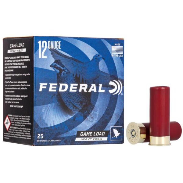 Federal Game-Shok Upland Game - Heavy Field Load - 12ga 2-3/4" 1-1/8oz. #7.5-Shot 25/Box - Precision Shot Firearms