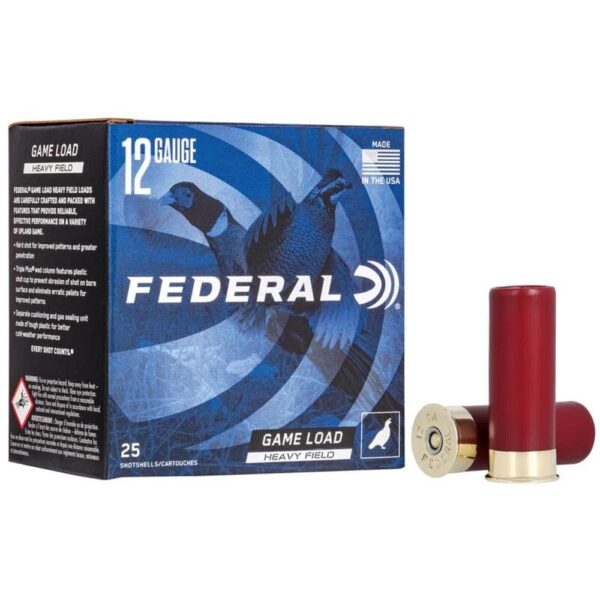Federal Game-Shok Upland Game Heavy Field Load 12 ga 2 3/4" MAX 1 1/4 oz #5 - 25/box - Precision Shot Firearms