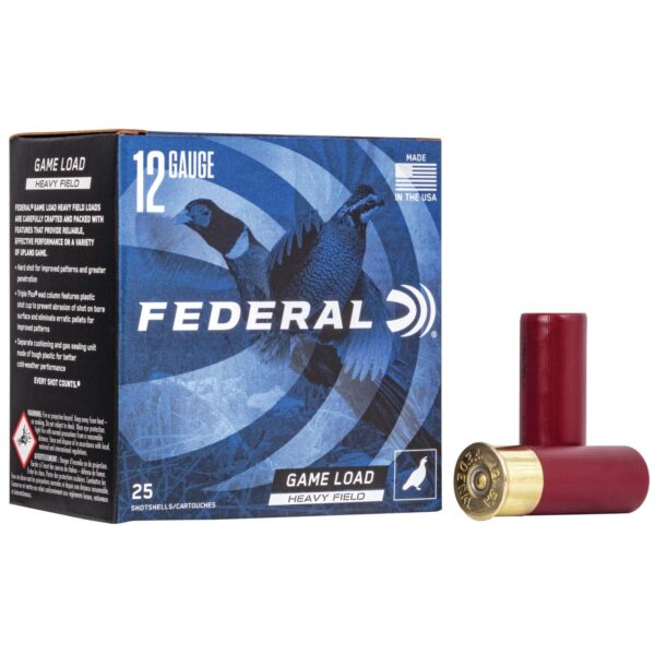 Federal Game-Shok Heavy Field Load 12 ga 2 3/4" 3 1/4 dr 1 1/4 oz #6 1220 fps 25/ct - Precision Shot Firearms