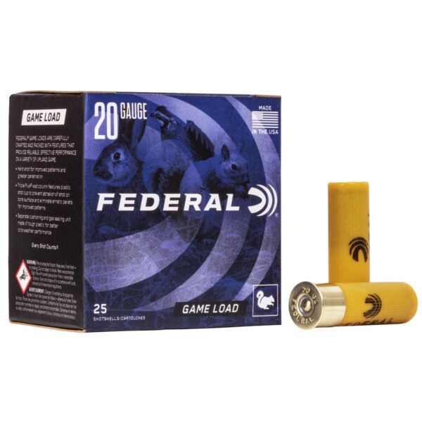 Federal Game-Shok Upland Game - Game Load - 20ga 2-3/4" 7/8oz. #8-Shot 25/Box - Precision Shot Firearms