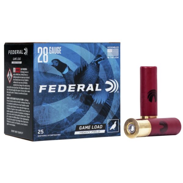 Federal Game-Shok Heavy Field Load Shotshells 28ga 2-3/4" 1 oz #5 1220 fps 25/ct - Precision Shot Firearms