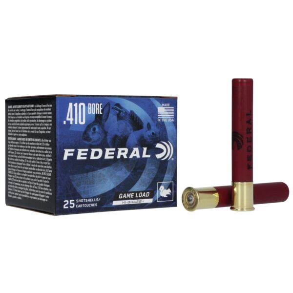 Federal Game-Shok Upland Game - Hi Brass Load - .410ga 3" 11/16oz. #5-Shot 25/Box - Precision Shot Firearms
