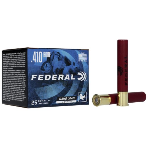 Federal Game-Shok Hi-Brass Load .410 ga 3" 11/16oz 1135 fps #6 25/ct - Precision Shot Firearms
