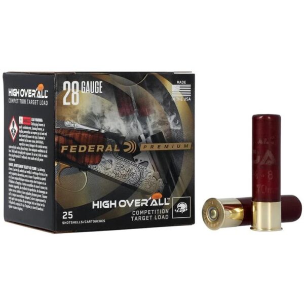 FEDERAL PREMIUM HOA 28GA 2 3/4 IN 3/4 OZ 1250 FPS 2 DRAM 8 AMMO 25RD - Precision Shot Firearms