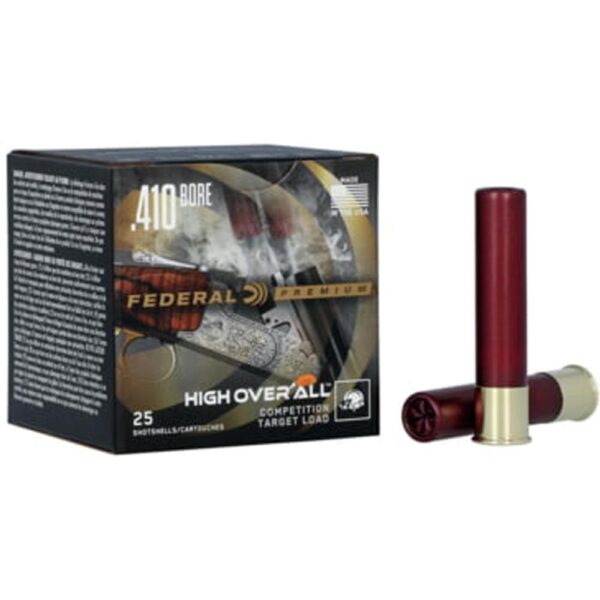FEDERAL PREMIUM HOA 410 2 1/2 IN 1/2OZ 1275 FPS MAX 8.5 AMMO 25RD - Precision Shot Firearms