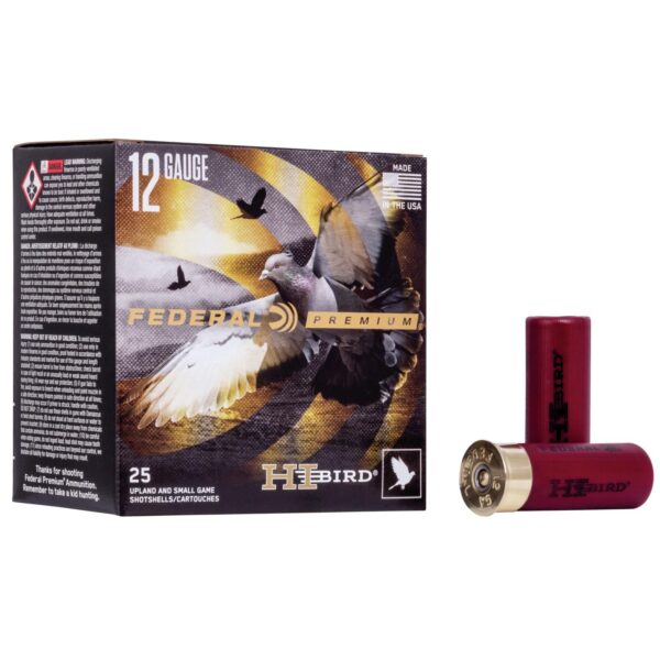 Federal Hi-Bird Shotshells 12ga 2-3/4" 1-1/8oz 1275 fps #8 25/ct - Precision Shot Firearms