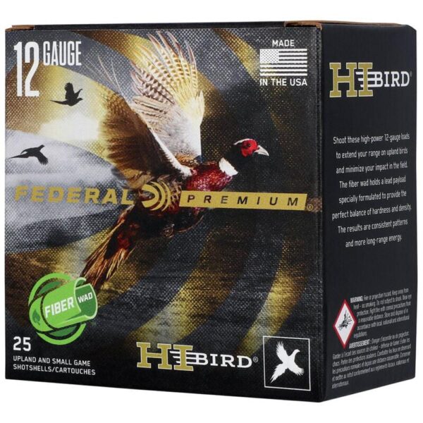 Federal Hi-Bird Shotshells 12ga 2-3/4" 1-1/4oz 1330 fps #8 25/rd - Precision Shot Firearms