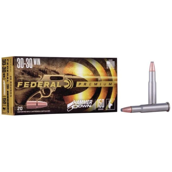 Federal Hammer Down Rifle Ammunition .30-30 Win 150 gr SP 2390 fps 20/ct - Precision Shot Firearms