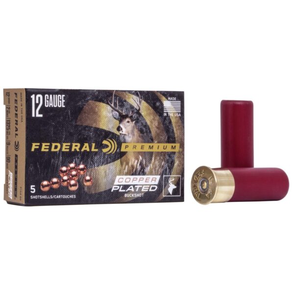 Federal Premium Vital-Shok 12 ga 2-3/4" 9 plts #00 1325 fps 5/ct - Precision Shot Firearms