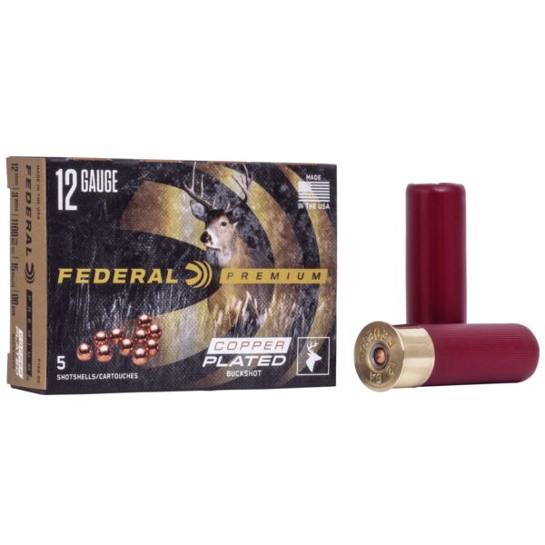 Federal Premium Vital-Shok Shotshells 12 ga 3" 15 plts #00 1100 fps 5/ct - Precision Shot Firearms