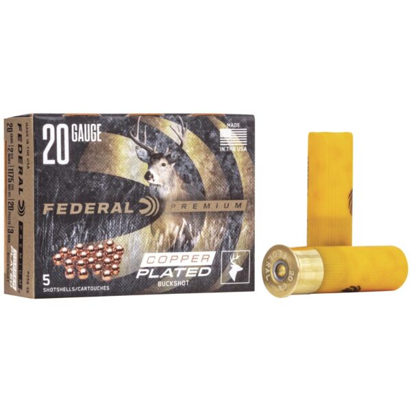 Federal Premium Vital-Shok 20 ga 2 3/4" MAX 20 plts #3B 1175 fps - 5/box - Precision Shot Firearms