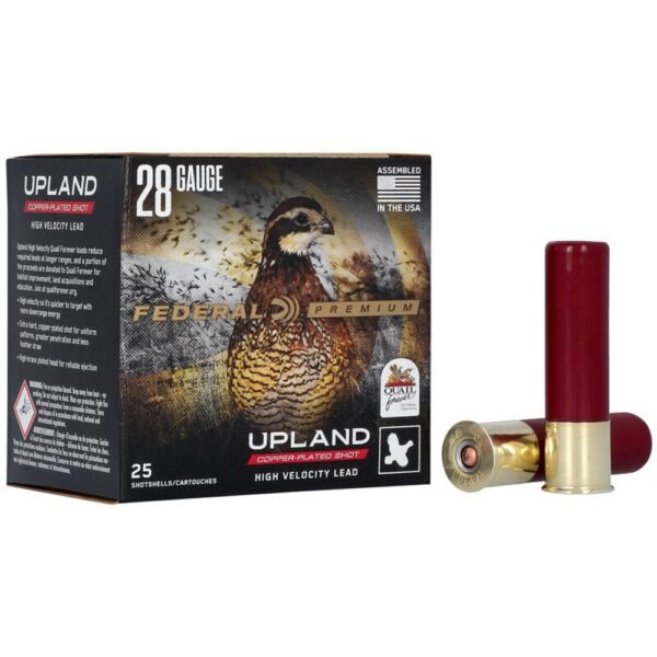 Federal Premium Wing-Shok Hi Brass 28 ga 2 3/4" MAX 3/4 oz #8 - 25/box - Precision Shot Firearms