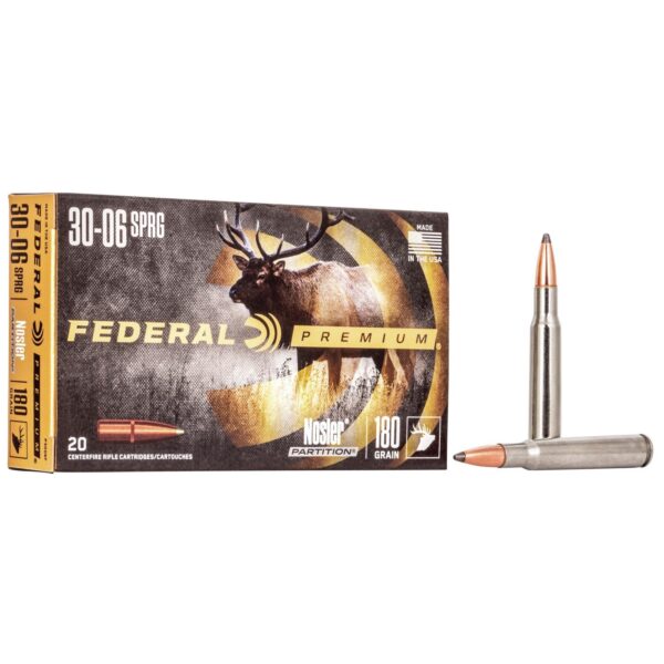 Federal Premium Vital-Shok Rifle Ammunition .30-06 Sprg 180 gr PT 2700 fps - 20/ct - Precision Shot Firearms