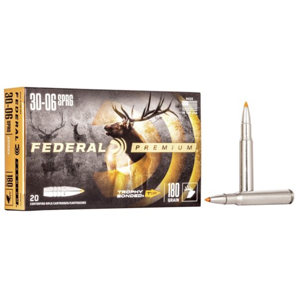 Federal Premium Vital-Shok Rifle Ammunition .30-06 Sprg 180 gr TBT 2700 fps - 20/ct - Precision Shot Firearms