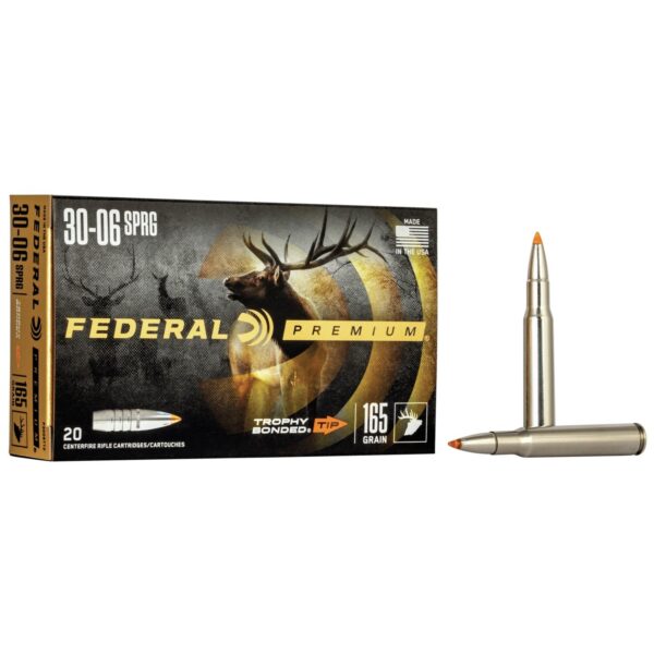Federal Premium Vital-Shok Rifle Ammunition .30-06 Sprg 165 gr TBT 2800 fps - 20/ct - Precision Shot Firearms