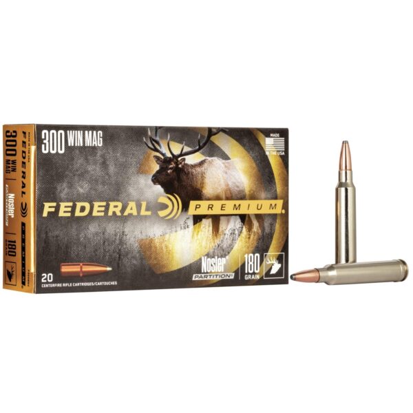 Federal Premium Vital-Shok Rifle Ammunition .300 Win Mag 180 gr PT 2960 fps - 20/ct - Precision Shot Firearms