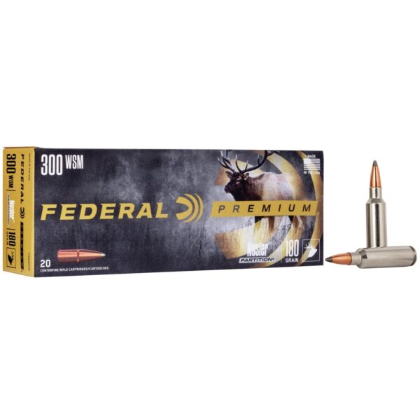 Federal Premium Vital-Shok Rifle Ammunition .300 WSM 180 gr PT 2980 fps - 20/ct - Precision Shot Firearms