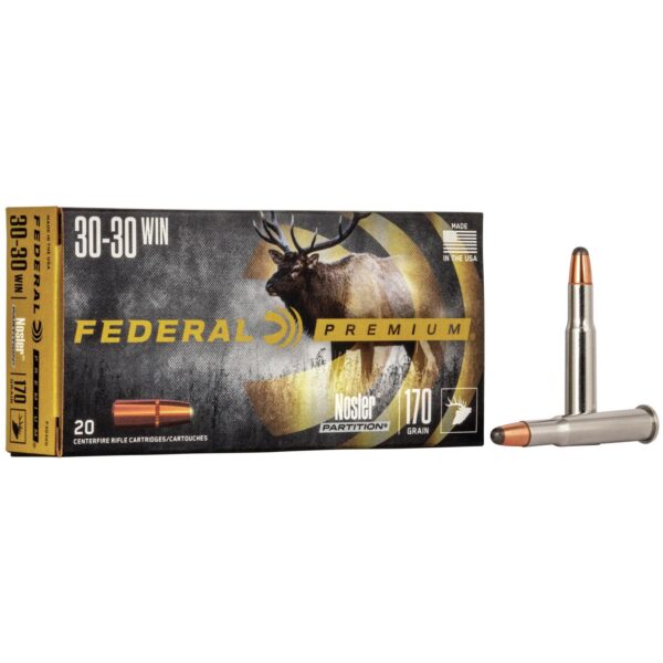 Federal Premium Vital-Shok Rifle Ammunition .30-30 Win 170 gr PT 2200 fps - 20/ct - Precision Shot Firearms