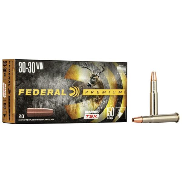 Federal Barnes TSX Rifle Ammunition .30-30 Win 150gr Solid 2220 fps 20/ct - Precision Shot Firearms