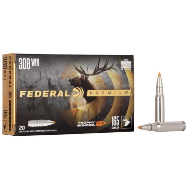 Federal Premium Vital-Shok Rifle Ammunition .308 Win 165 gr TBT 2700 fps - 20/ct - Precision Shot Firearms