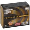 Federal Personal Defense Hydra-Shok Deep Handgun Ammuniton .380 ACP 99 gr HSD 1030 fps 20/ct - Precision Shot Firearms