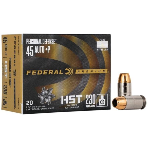 45AUTO 230GR HST JHP PRSONL DFNC - Precision Shot Firearms