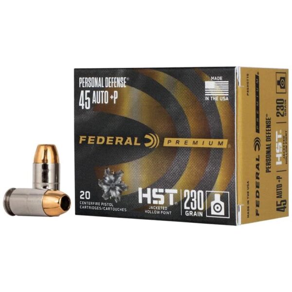 45AUTO 230GR HST JHP PRSONL DFNC - Precision Shot Firearms