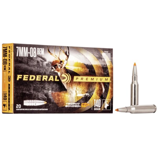 Federal Premium Vital-Shok Rifle Ammunition 7mm-08 Rem 140 gr TBT 2800 fps - 20/ct - Precision Shot Firearms