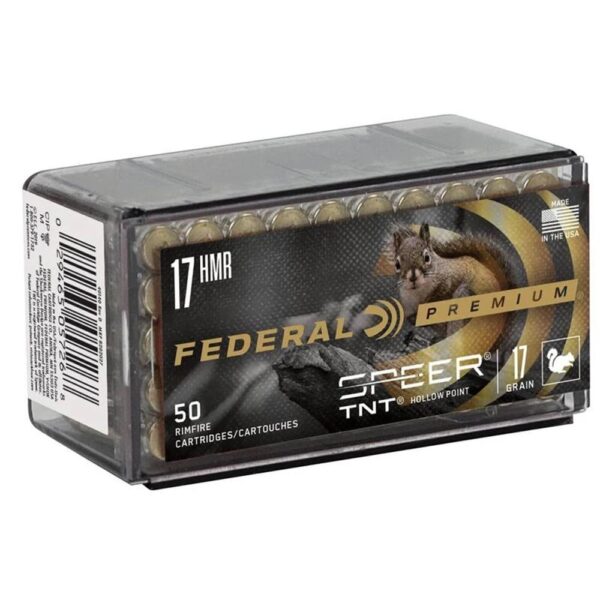 Federal Premium V-Shok Rimfire Ammunition .17 HMR 17 gr JHP 50/box - Precision Shot Firearms