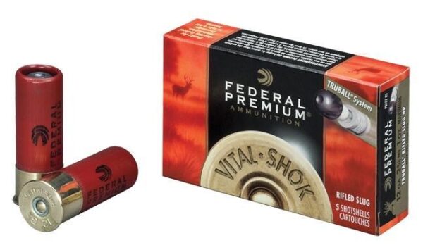 Federal Premium Vital-Shok TruBall Rifled Slug 12 ga 2 3/4" 1 oz Slug 1600 fps - 5/box - Precision Shot Firearms