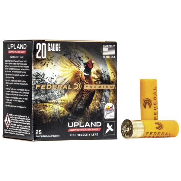 Federal Premium Wing-Shok Pheasants Forever High-Velocity 20 ga 2 3/4" MAX 1 oz #4567.5 1350 fps - 25/box - Precision Shot Firearms