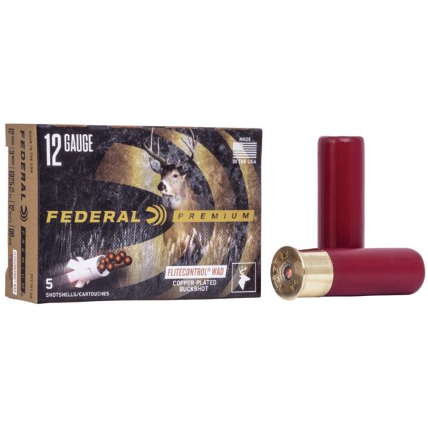 Federal Premium Vital-Shok with FliteControl 12 ga 3" #00 1325 fps 5/ct - Precision Shot Firearms