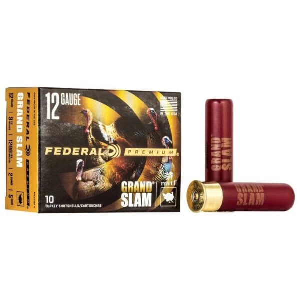 Federal Grand Slam Shotshells 12ga 3-1/2" 2oz 1200fps #5 10/ct - Precision Shot Firearms