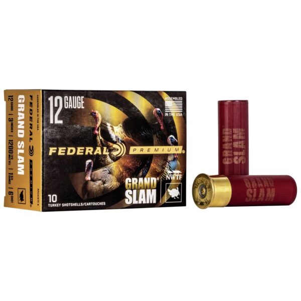 Federal Grand Slam Shotshell 12ga 3" 1-3/4oz 1200 fps #6 10/ct - Precision Shot Firearms