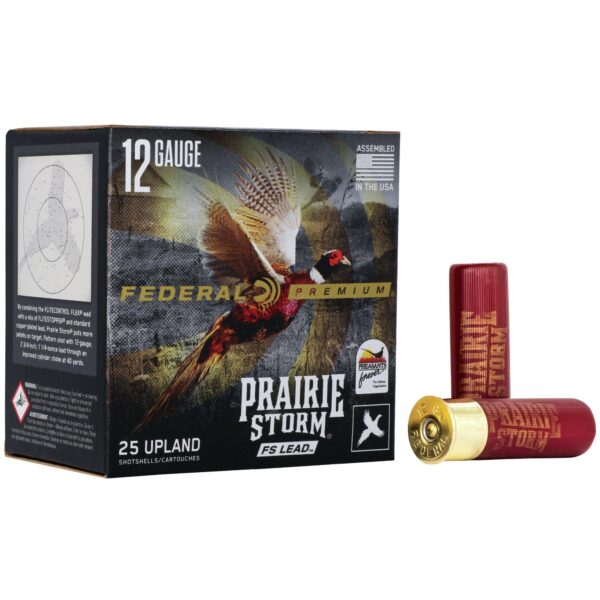 Federal Prairie Storm FS Lead Shotshells 12 ga 3" 1-5/8oz 1350 fps #5 25/ct - Precision Shot Firearms
