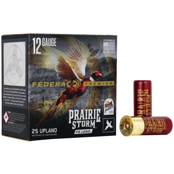 Federal Prairie Storm FS Lead Shotshells 12 ga 2-3/4" 1-1/4oz #5 25/ct - Precision Shot Firearms
