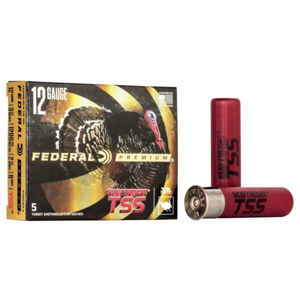 Federal Heavyweight TSS 12ga 3.5" 2-1/4oz 1200 fps #9 5/ct - Precision Shot Firearms