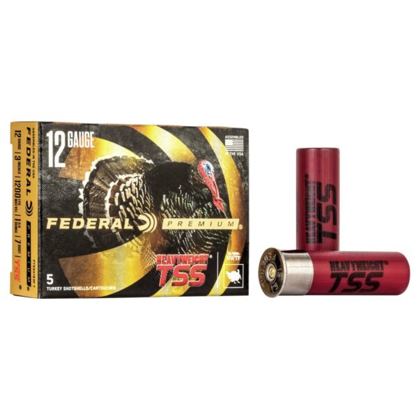 Federal Heavyweight TSS 12ga 3" 1-3/4oz 1200 fps #7 5/ct - Precision Shot Firearms