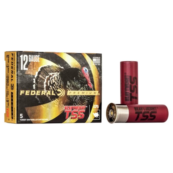 Federal Heavyweight TSS 12ga 3" 1-3/4oz 1200 fps #9 5/ct - Precision Shot Firearms